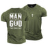 Men's Man Of God Cotton T-Shirt
